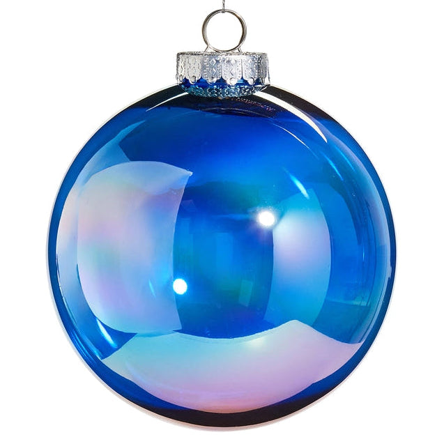 Ornament- Sapphire Iridescent (1pc)