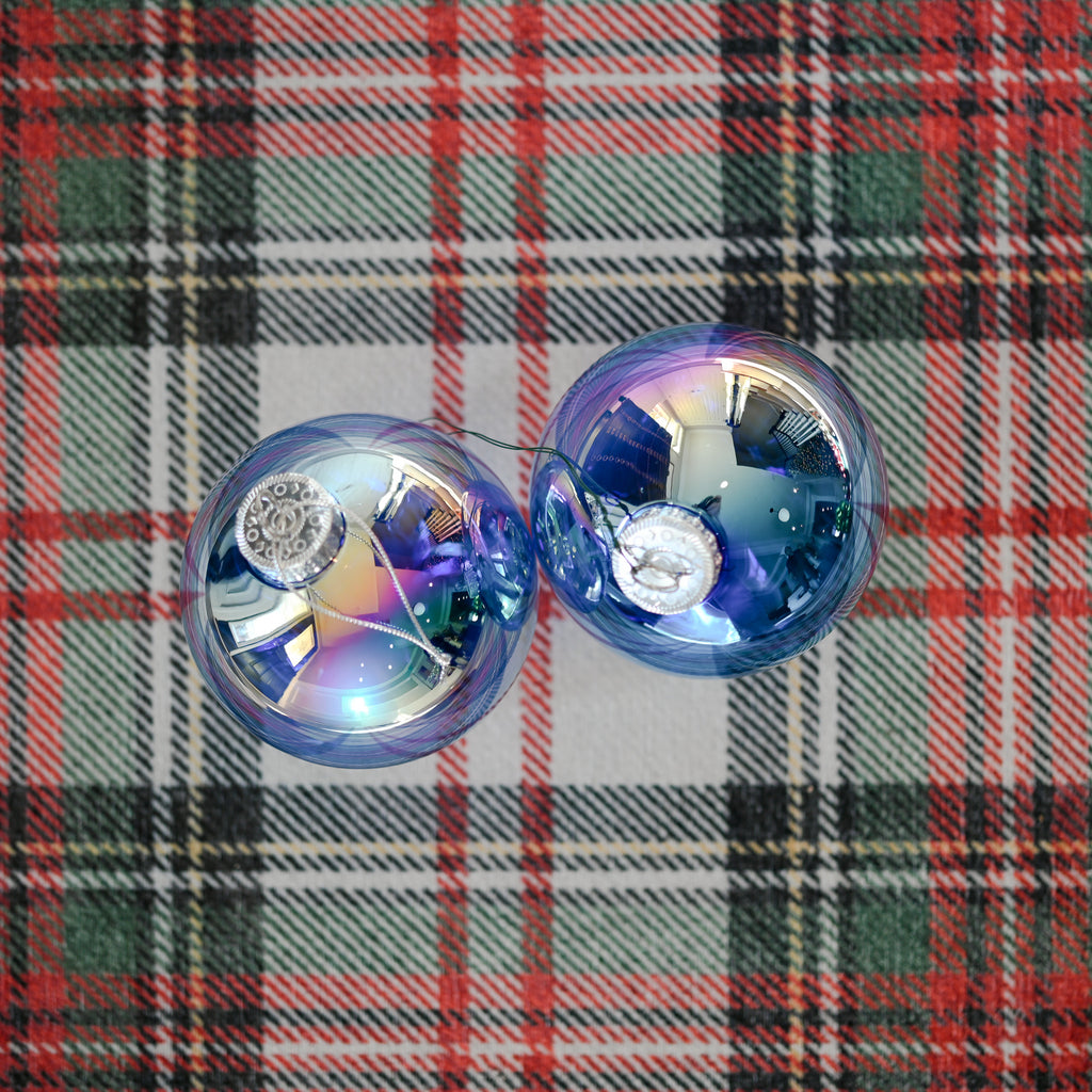 Ornament- Sapphire Iridescent (1pc)