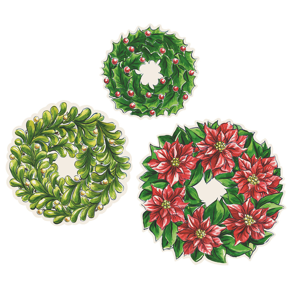 Paper Serving Papers- Wreath (12pcs)