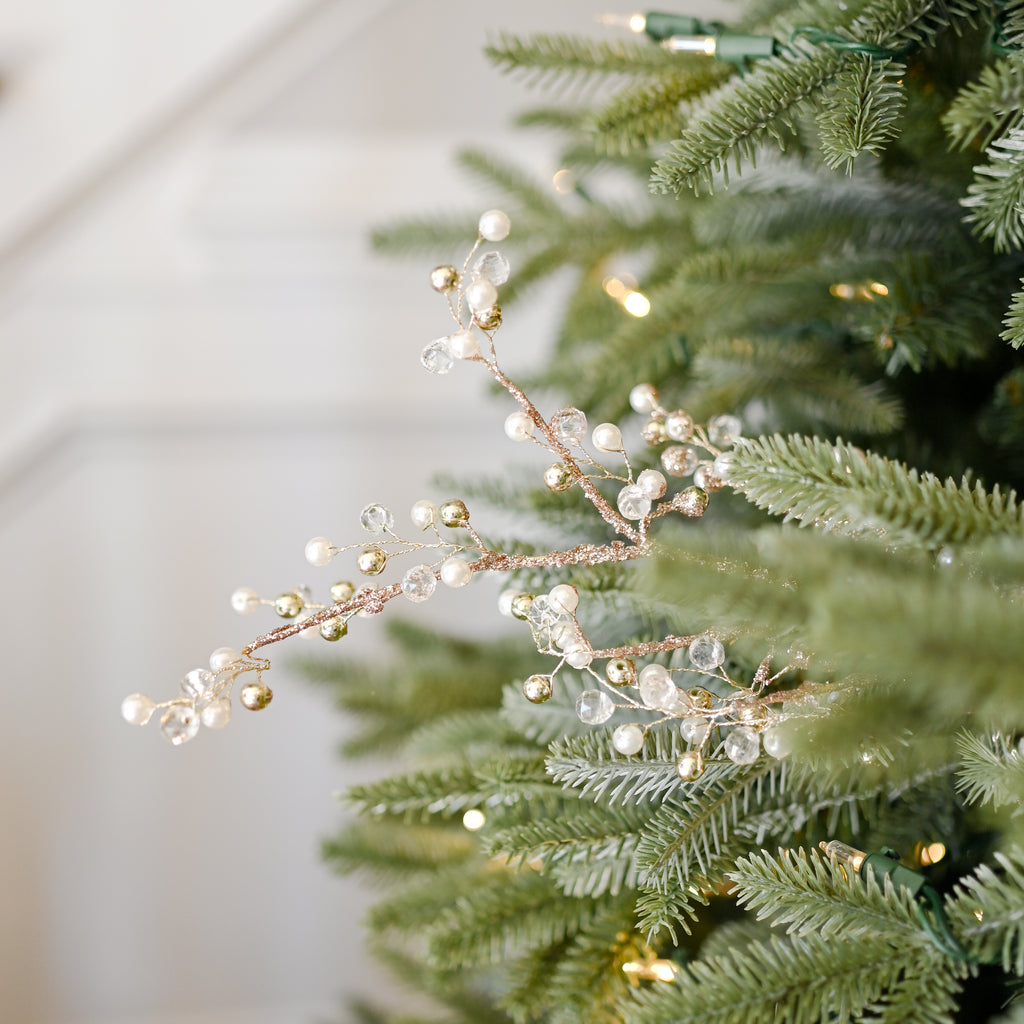 Beads and Pearl Spray (33")