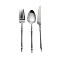 Plastic Cutlery Set- Silver