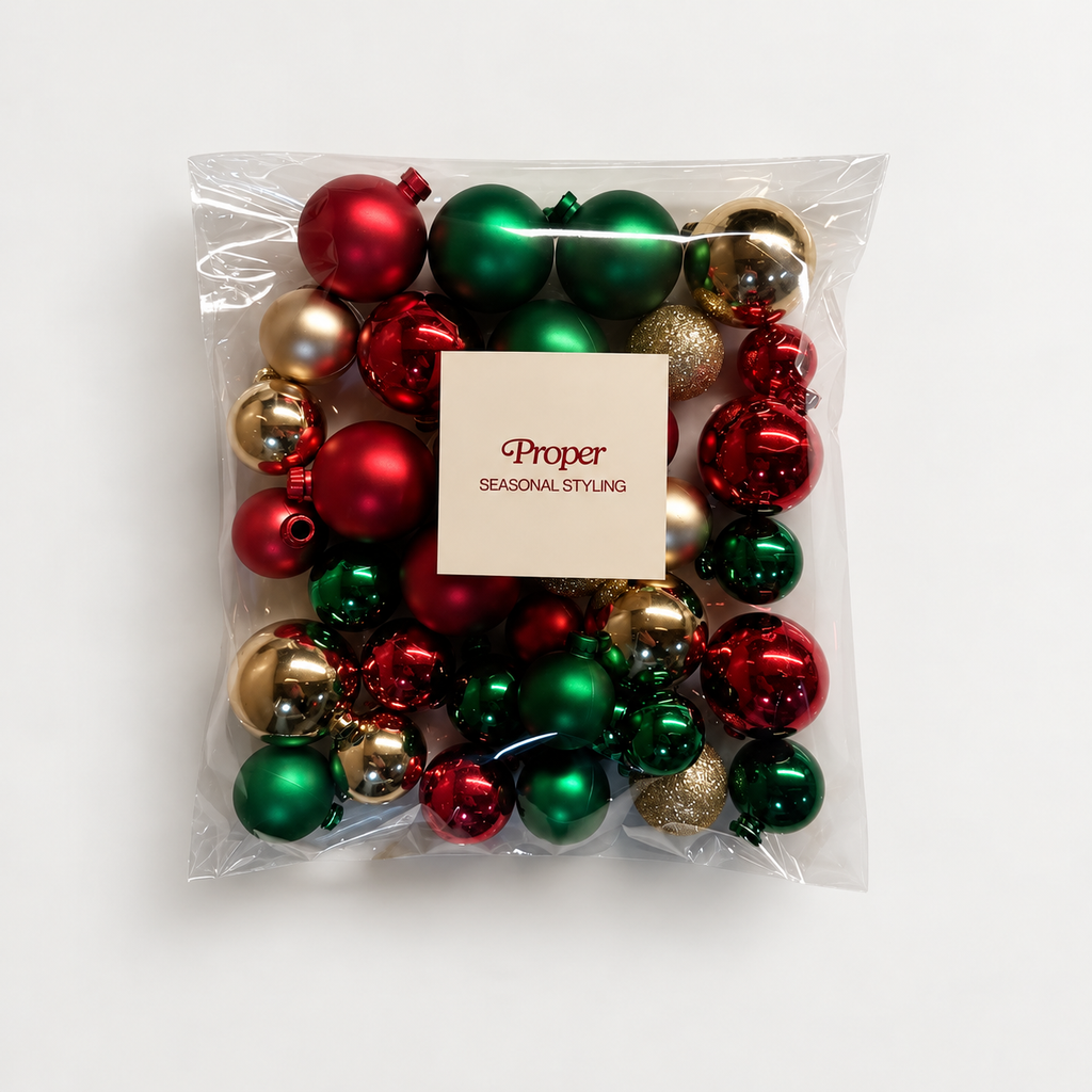 Bits and Baubles- Green, Red, Gold Multi