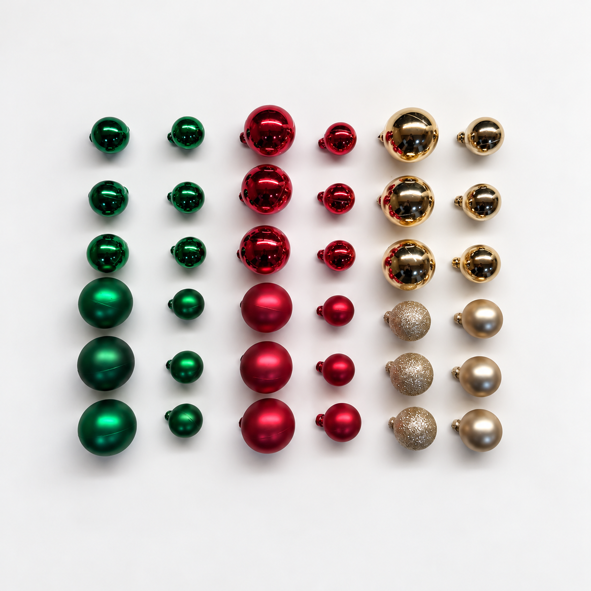 Bits and Baubles- Green, Red, Gold Multi