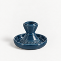 Candle Holders Set of 2- Blue Slate