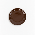 Premium Plastic Petite Appetizer Plate- Dark Chocolate