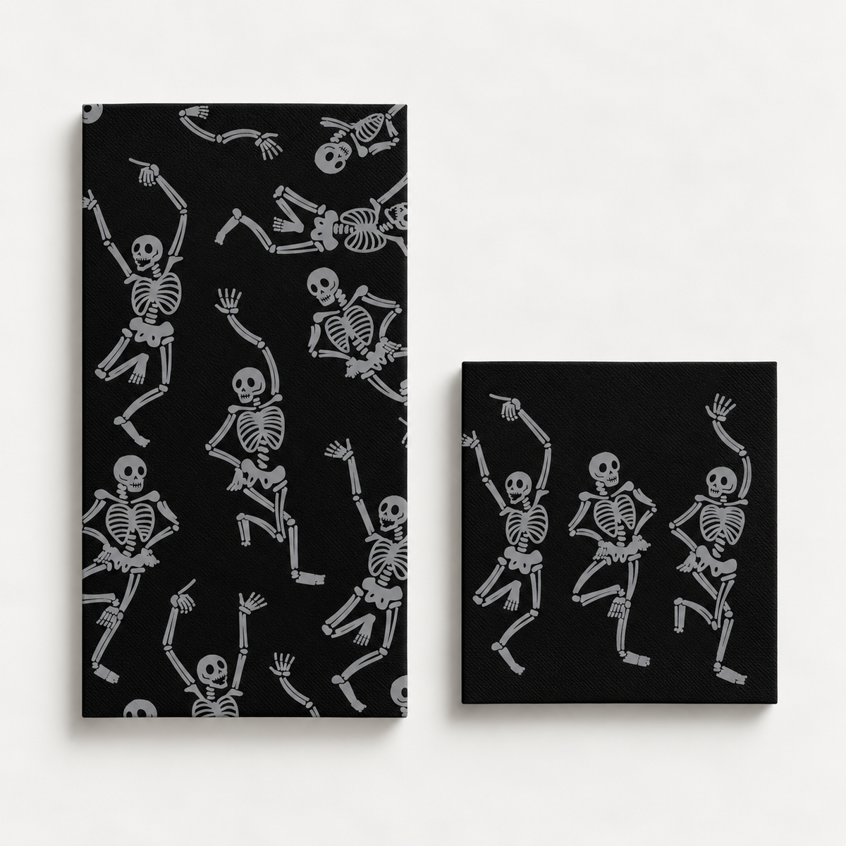 Premium Paper Napkins- Skeletons